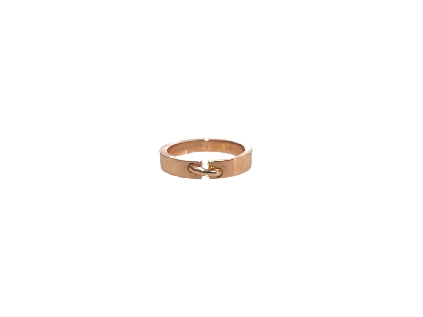 CHAUMET Riang Evidences Wedding Band Ring Rose Gold 55 080543 76453460
