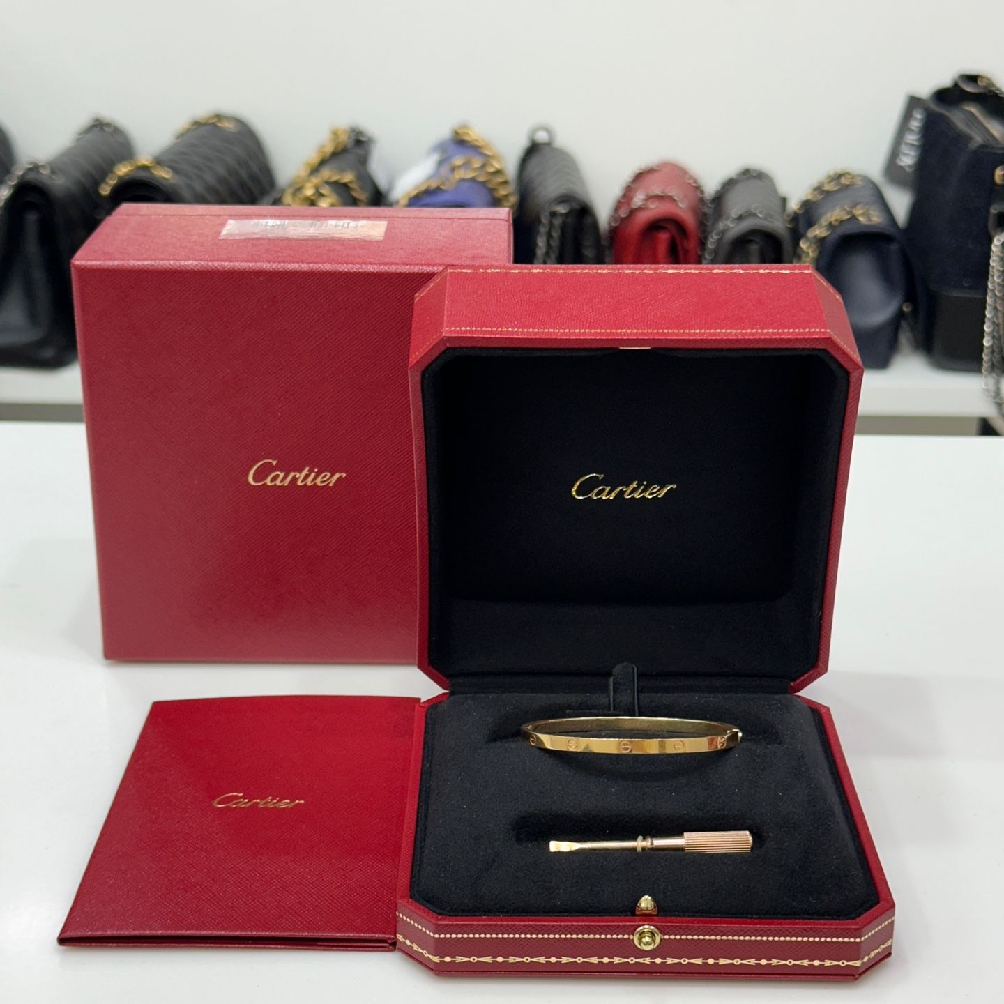 Cartier Small Love Bracelet Rose Gold 16 124774132
