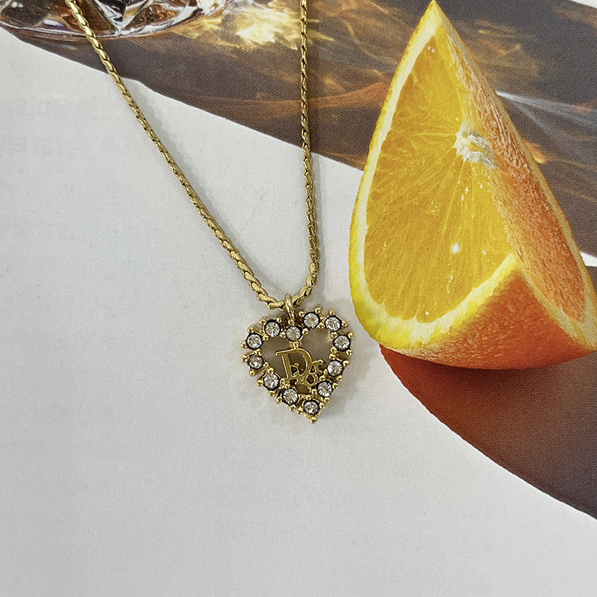 Dior Heart Cubic Necklace L240726-01 113130394