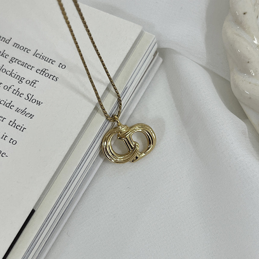 Dior Women's Necklace CD Logo S240122-03 72152138