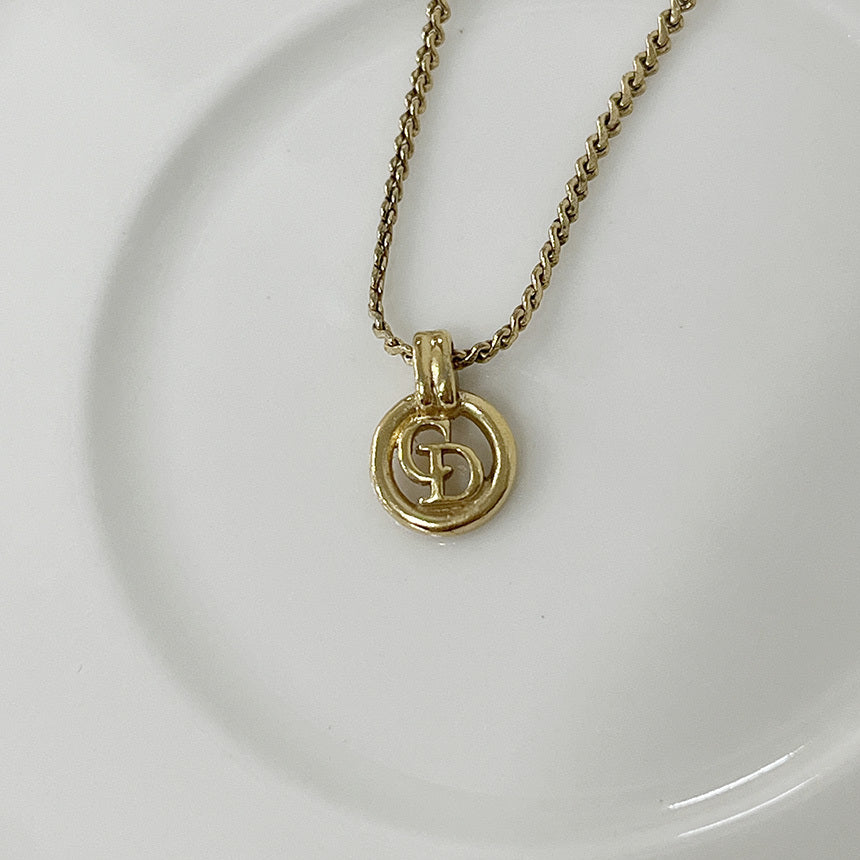Dior Logo Pendant Necklace S240909-02 116425793