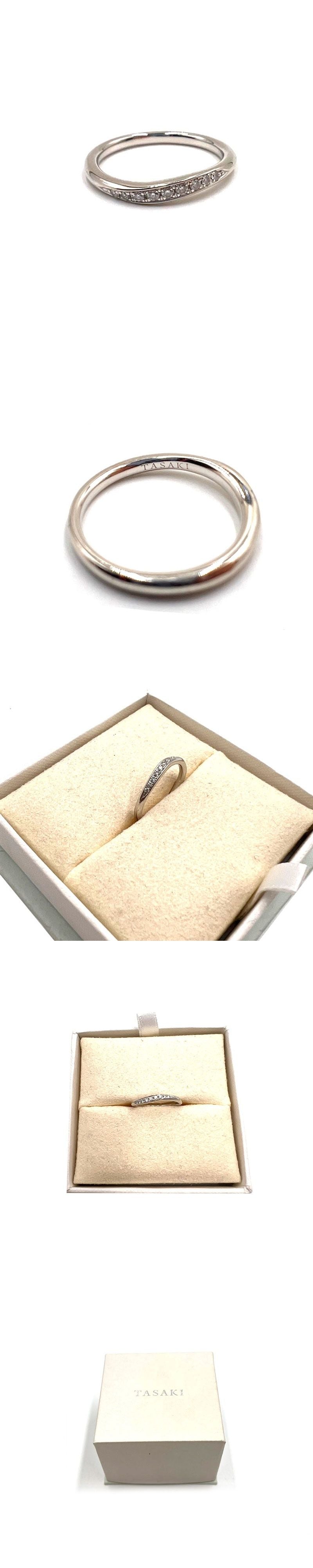 Tasaki Platinum 0.06 Carat Ring 120094681