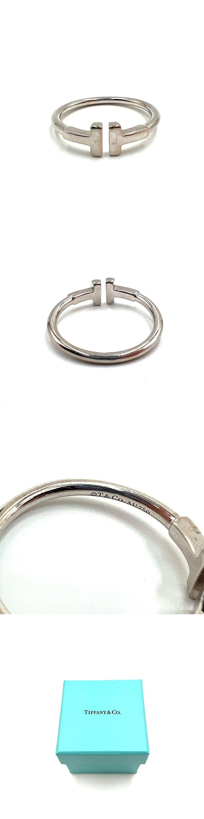 Tiffany & Co 18K White Gold Wire Ring 120094446