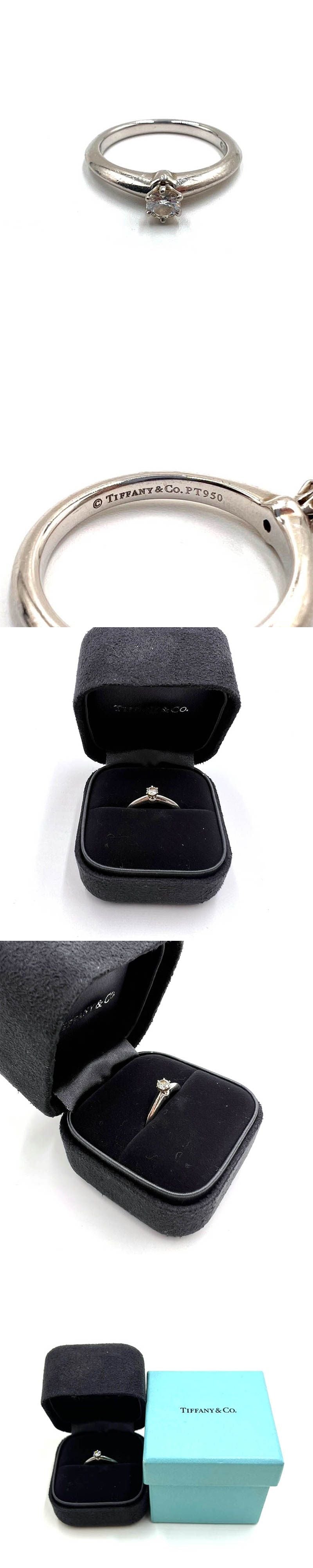Tiffany & Co Tiffany Platinum Diamonds Wedding Ring 10 120093881