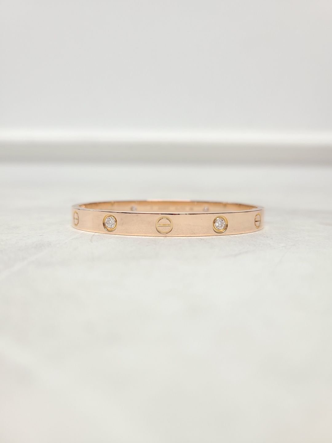 Cartier Rose Gold Love Bracelet 4P 118712323