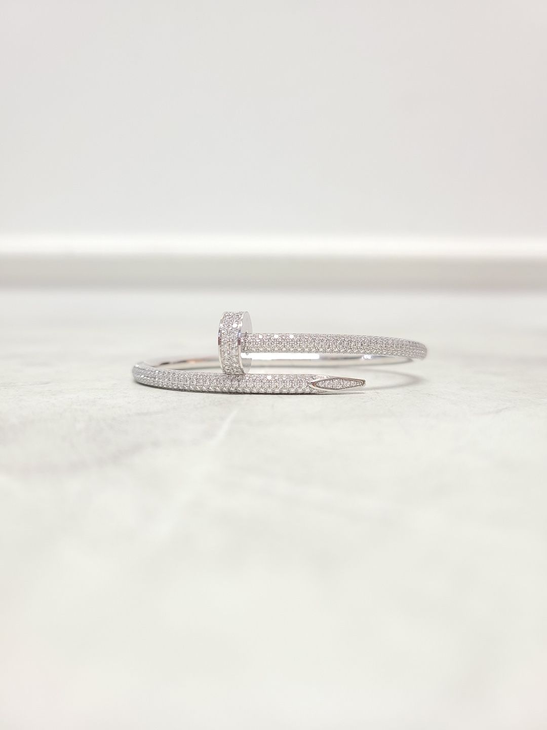 Cartier White Gold Full Pave Diamond Juste un Clou 17 120620280