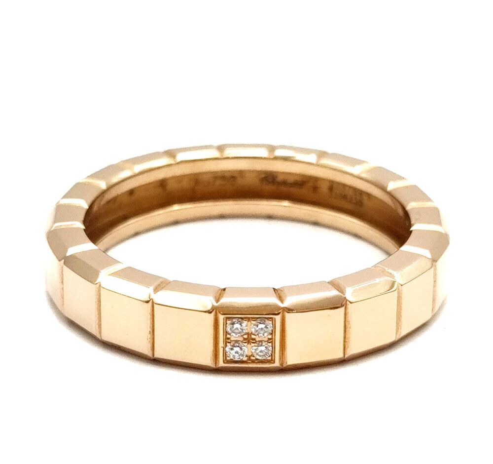 Chopard Diamond Ring 4P Cubic Ice 7252966301 76615358