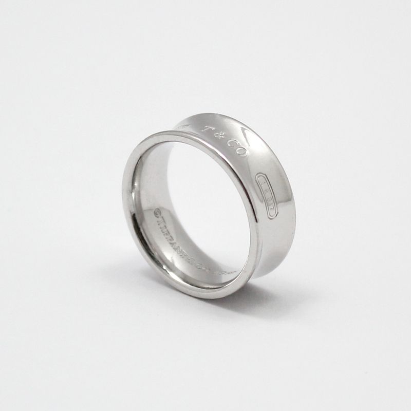 Tiffany & Co Sterling Silver 1837 Medium Ring 9 53679900