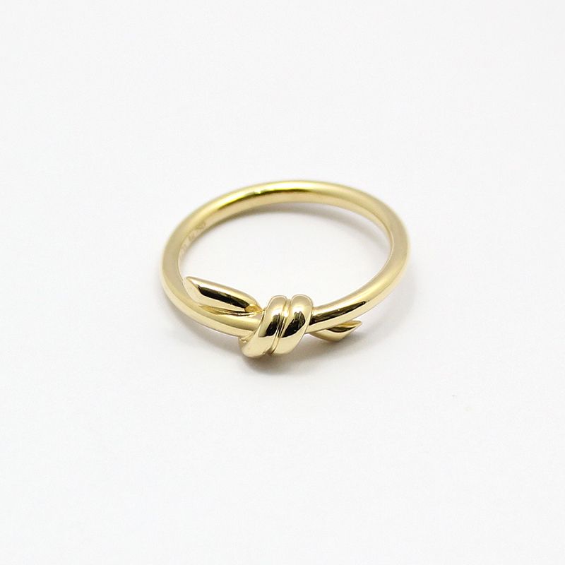 Tiffany & Co 18K Yellow Gold Note Ring 9.5 71273958