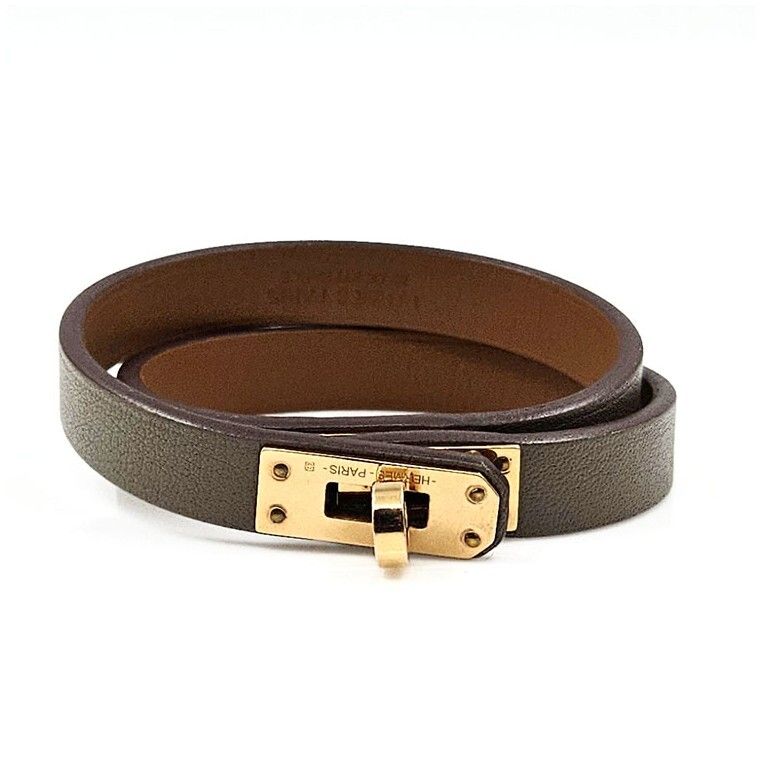 Hermes Kelly Double Bracelet (Z) 101124043 115101568