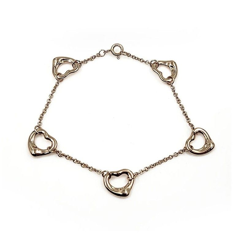 Tiffany & Co Tiffany Elsa Peretti Open Heart Bracelet 12824013 68613770
