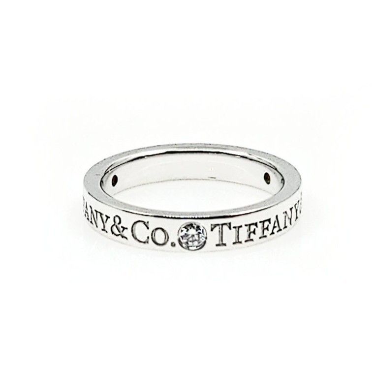 Tiffany & Co Tiffany Logo 3-Stone Diamond Ring 101024023 116453722
