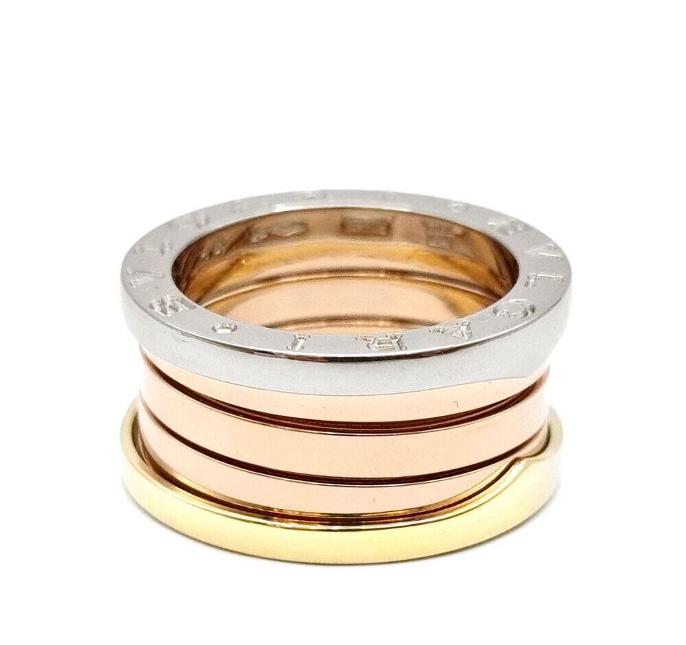 Bulgari Tri-color Gold Ring 7262161930 77729536