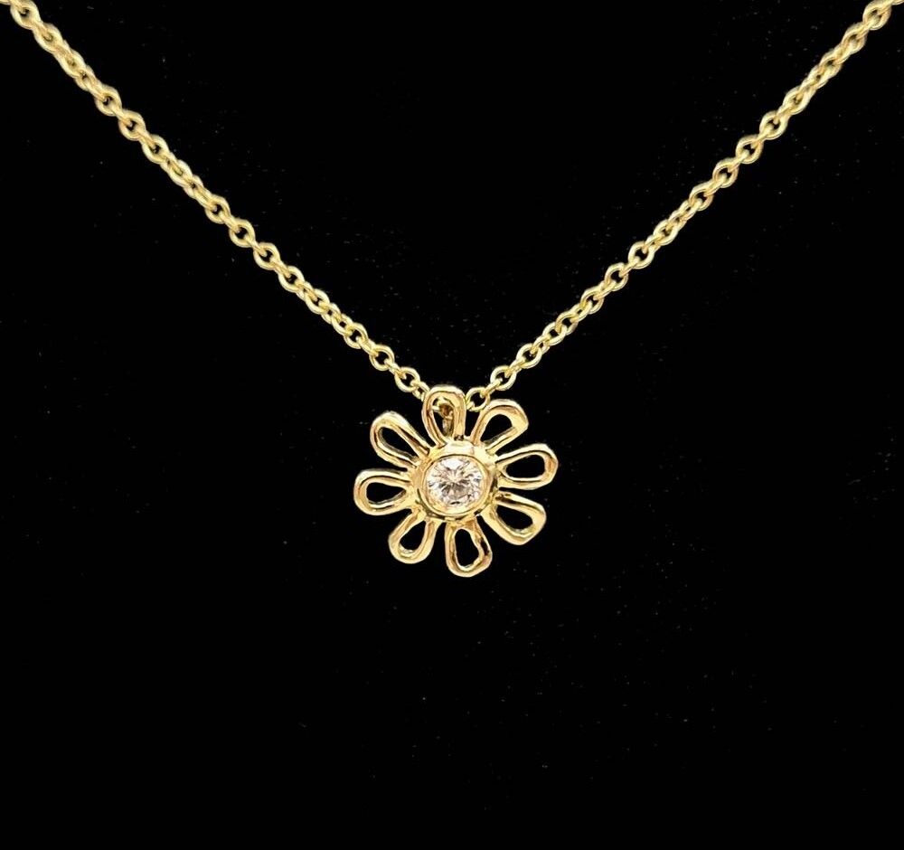 Tiffany & Co Diamond Daisy Necklace 7401239987 113923376