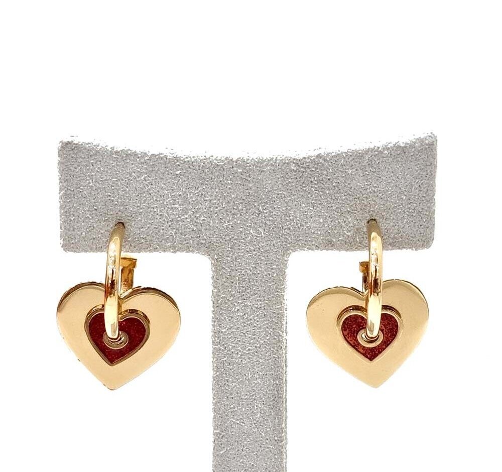 Celine Heart Hoop Earrings 7343998050 96036347