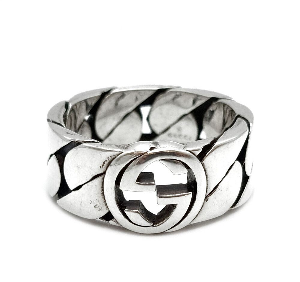 Gucci Interlocking G Silver Ring 7208619960 73042593