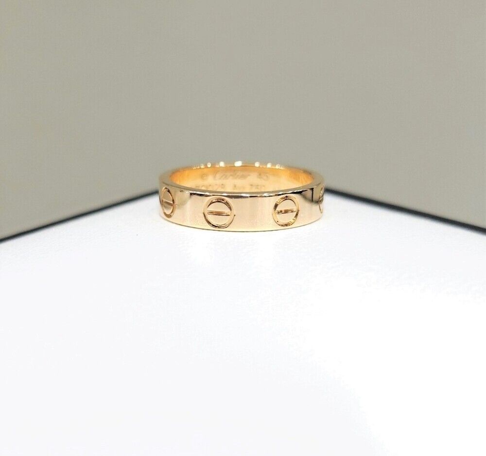 Cartier Love Wedding Band Ring 45 93349327