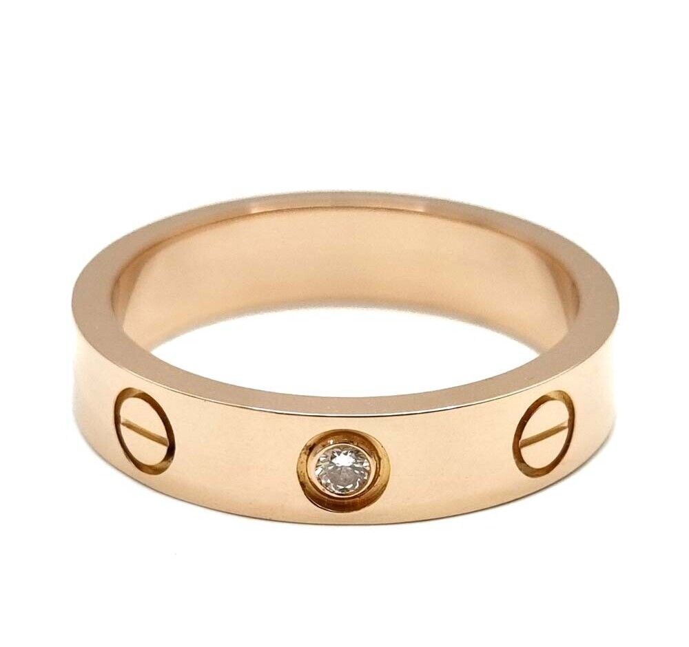 Cartier 1P Diamond Love Ring 7343142202 96036450