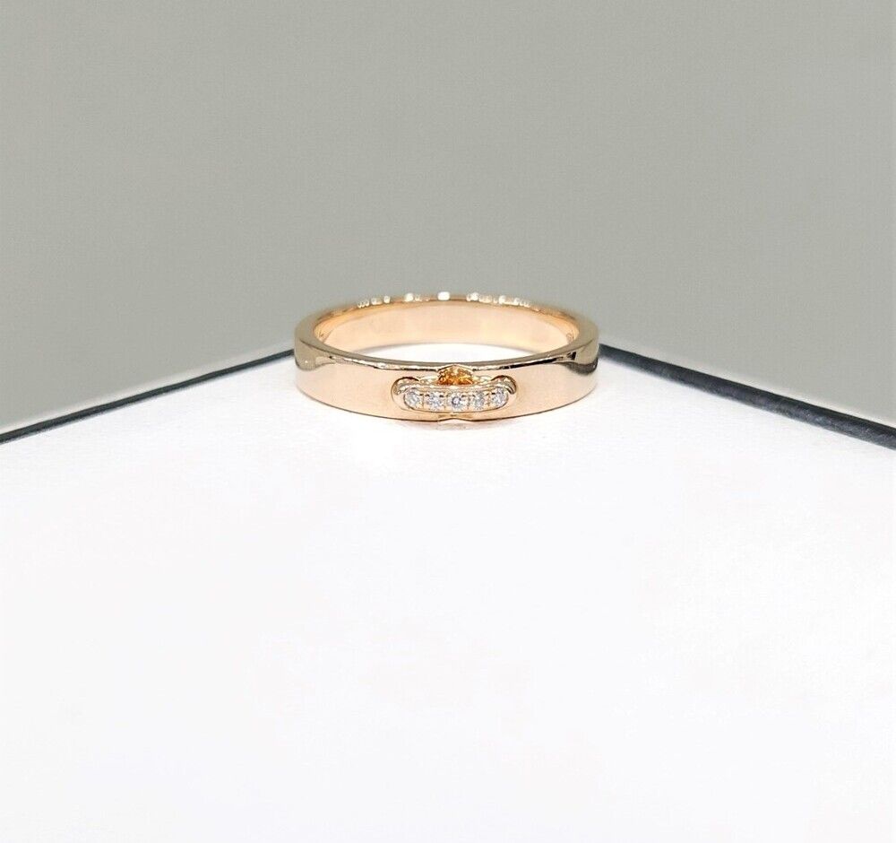 CHAUMET Diamond Liang Evidence Wedding Band Ring 3MM 47 105215923