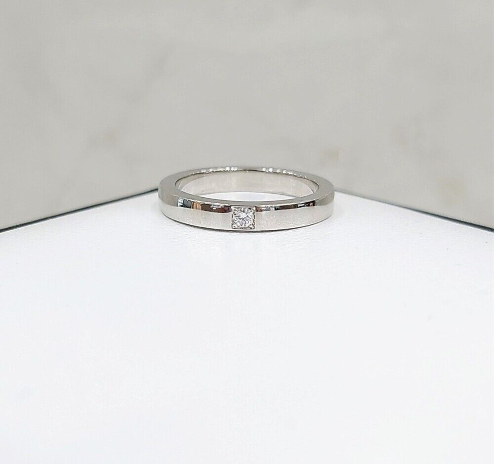 Bulgari Diamond Platinum Merimi Wedding Ring 48 114872106