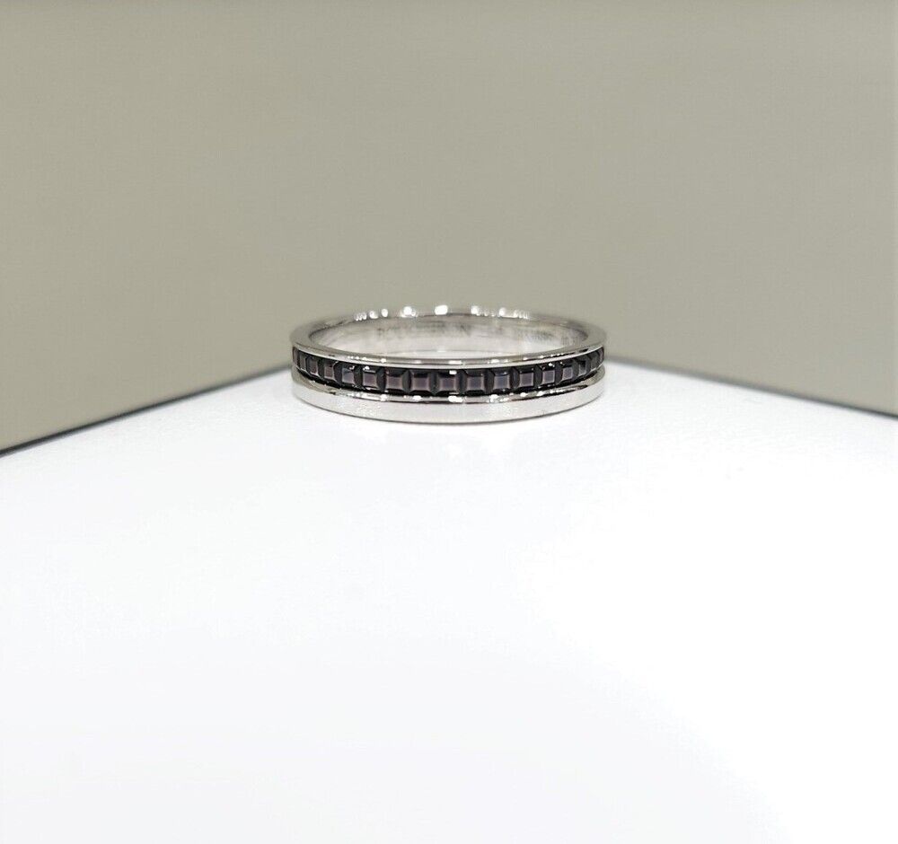 Boucheron Quattro Black Edition Wedding Band Ring 59 92302898
