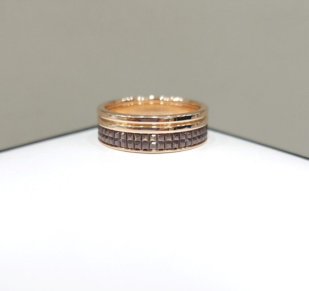 Boucheron Quattro Black Edition Small Ring 57 96038335