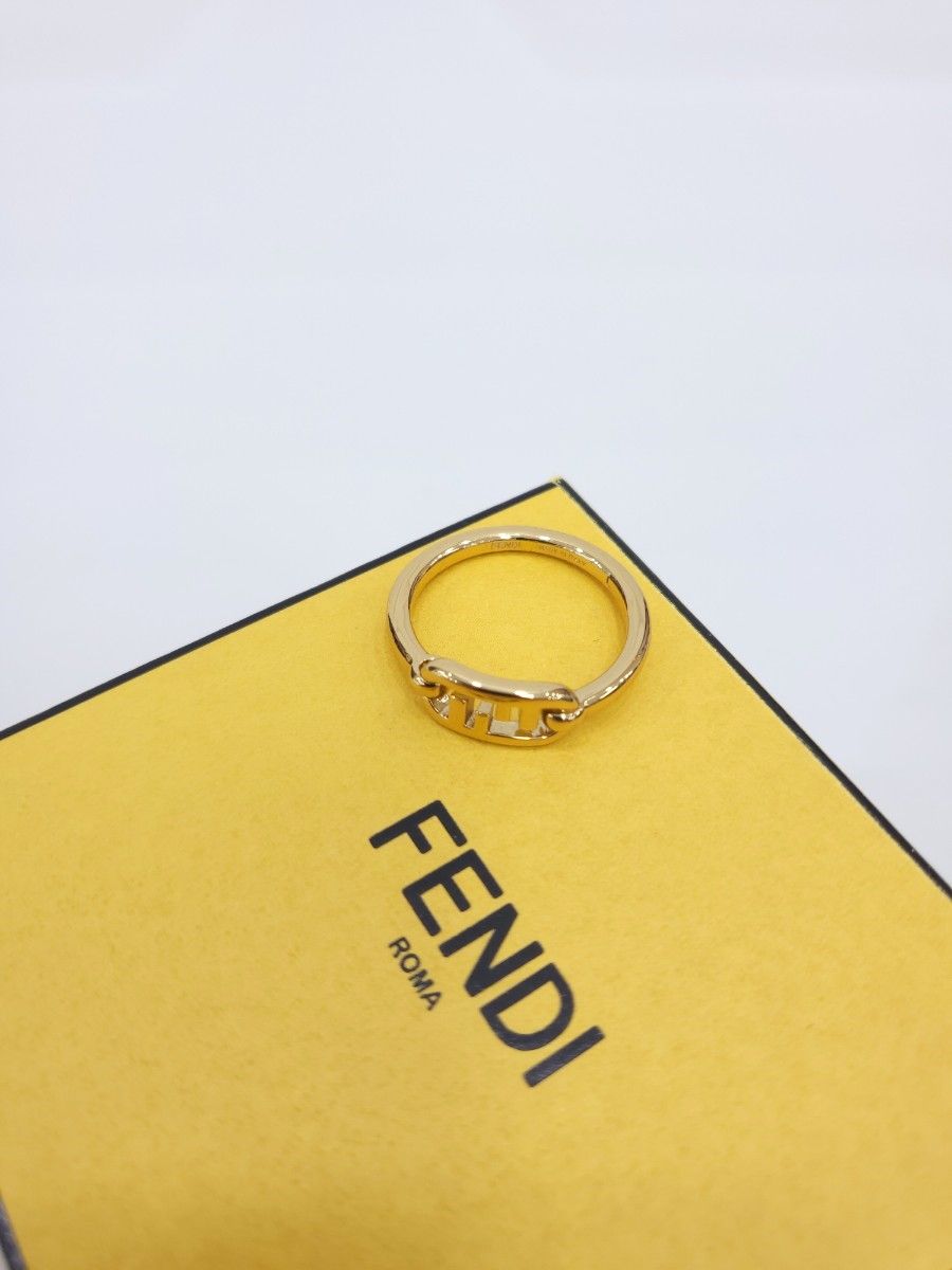 Fendi Oroton Soft Gold Ring L 125070969