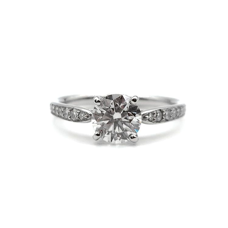Tiffany & Co Tiffany Harmony 1.01ct Diamond Ring L646555 58121907