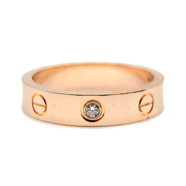 Cartier 1P Diamond Love Ring L743539 88913892