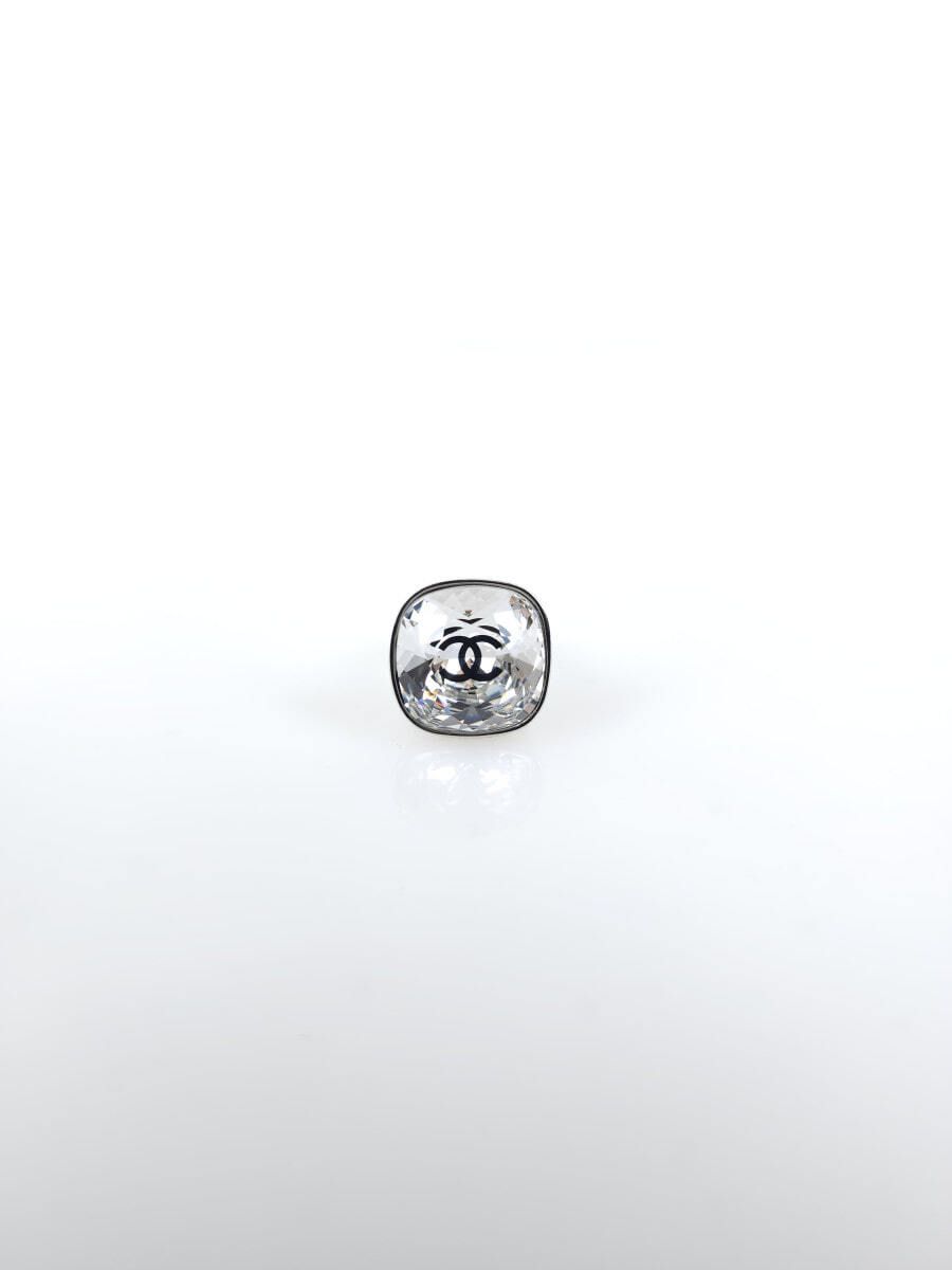 CHANEL CC Crystal Ring 5070 65873306