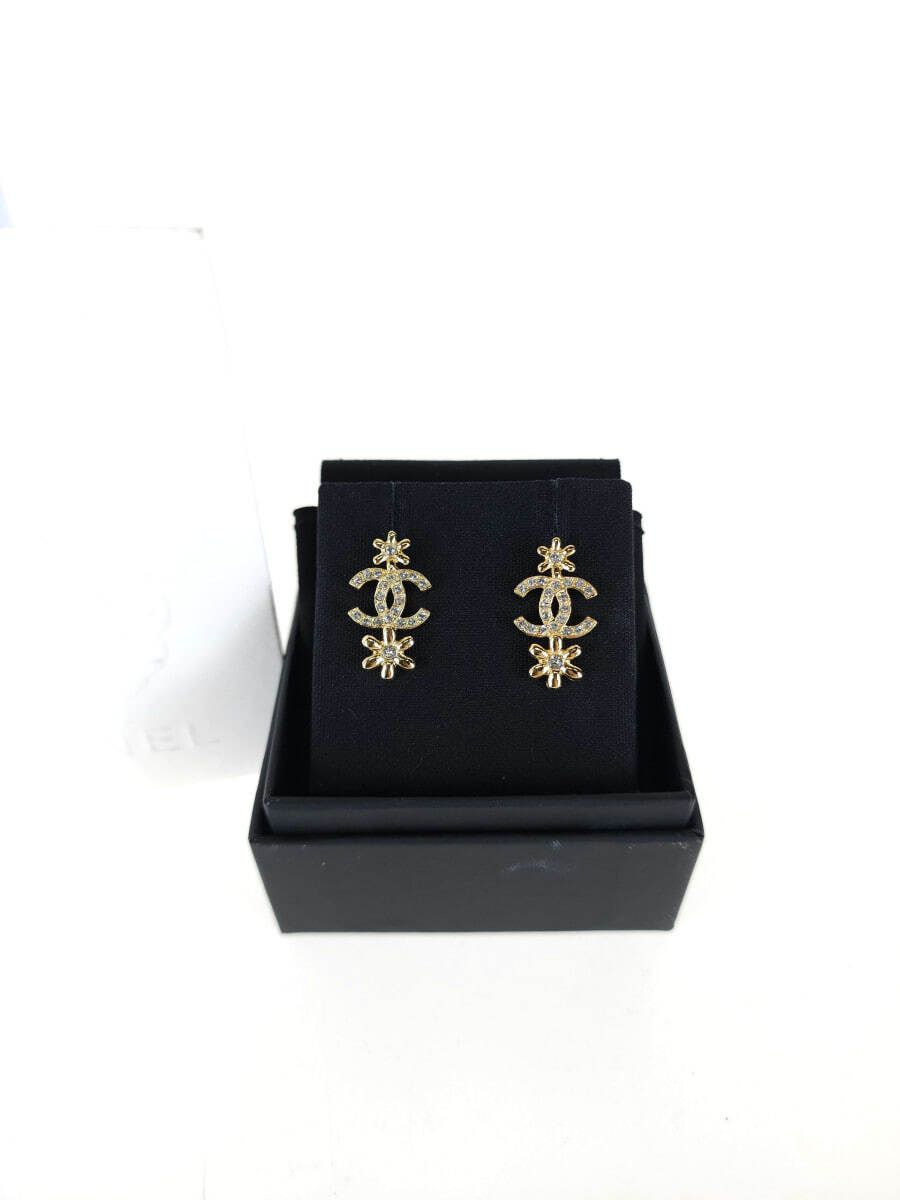 CHANEL CC Snowflake Earring AB349 4382 58243068