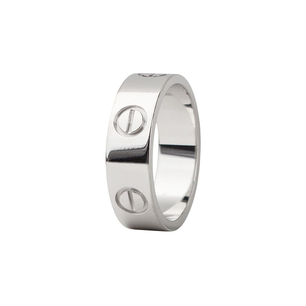Cartier Love Ring in 18K White Gold 51 B4084700 123608725