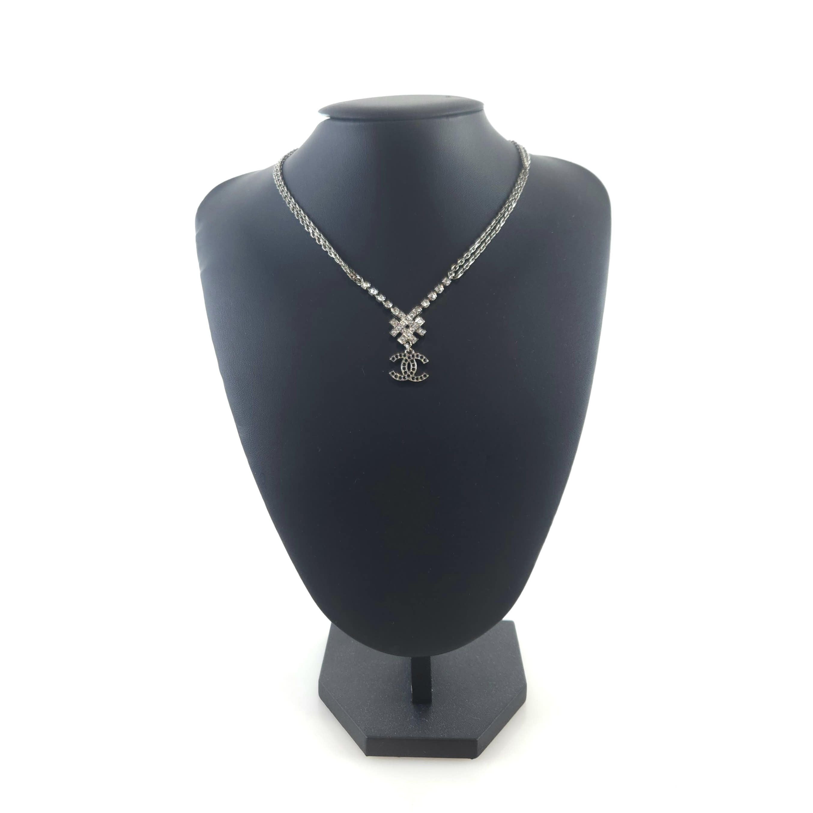 CHANEL Crystal Necklace 8282 SKU 124111562