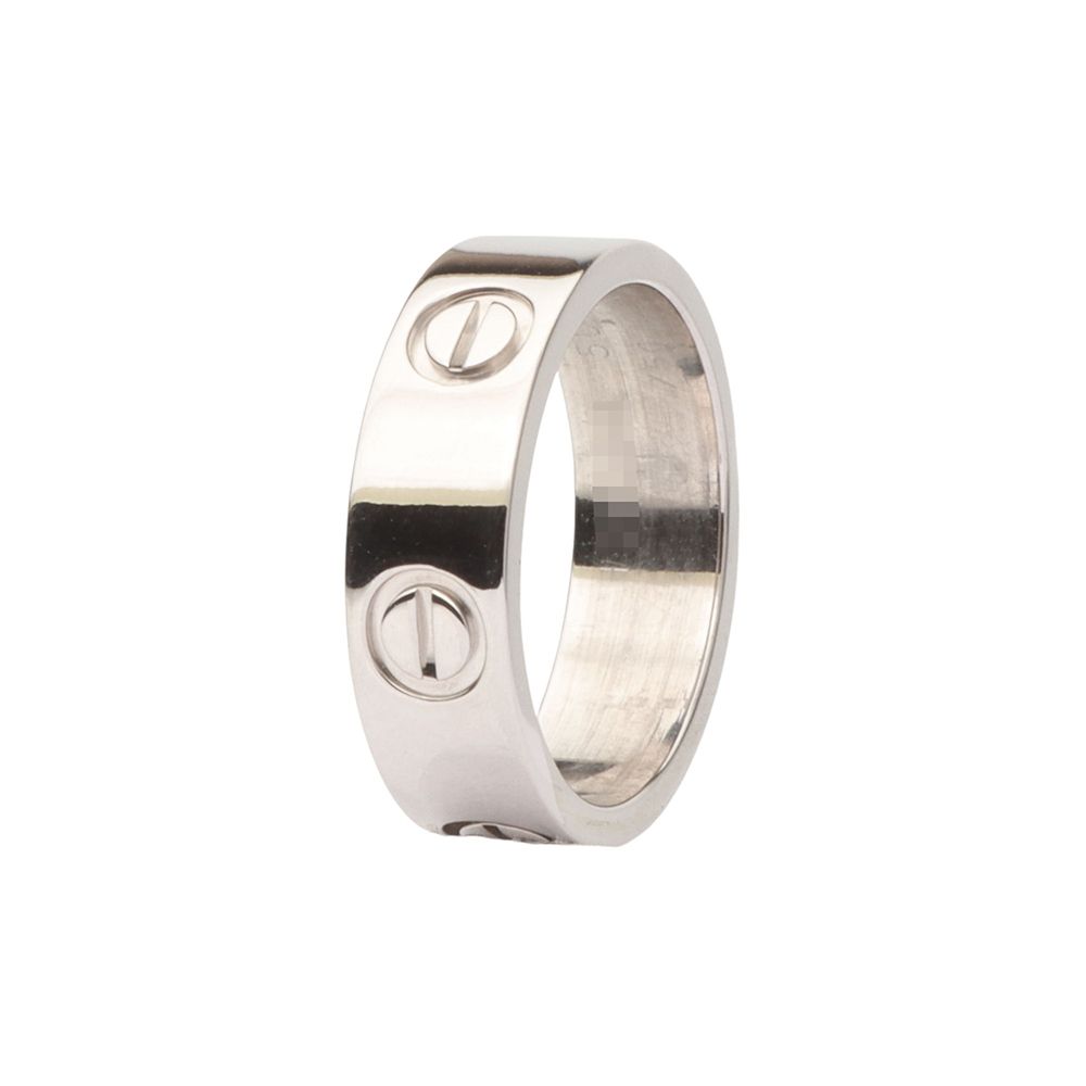 Cartier Classic Love Ring in White Gold 50/32702 88917122