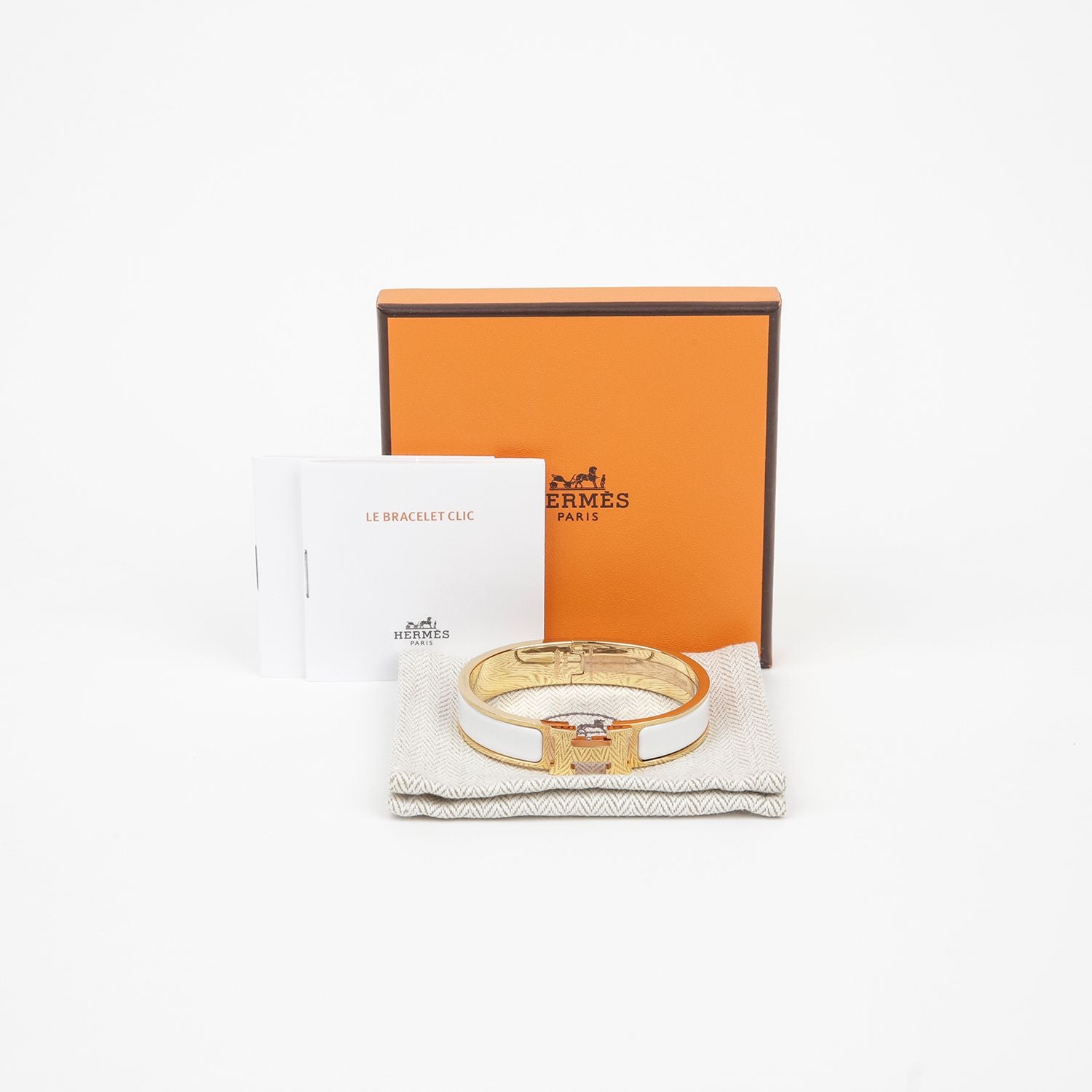 Hermes Clickashu PM Size Bracelet 121242548
