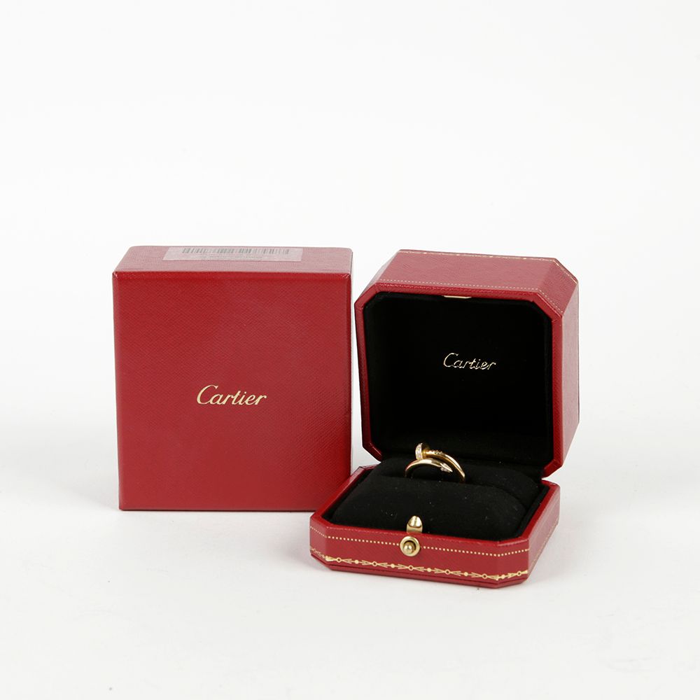 Cartier Juste un Clou Classic Ring 18K Yellow Gold Diamond 49 54312109