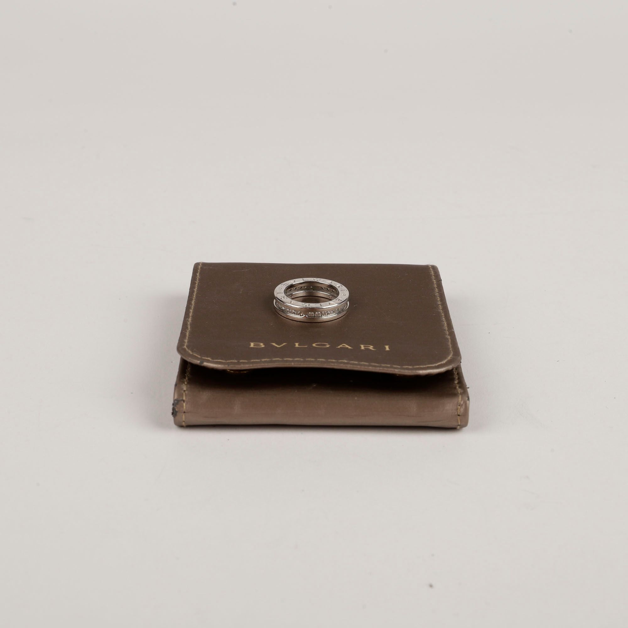 Bulgari B.zero1 Ring in 18K White Gold with Diamonds 329343 113136629