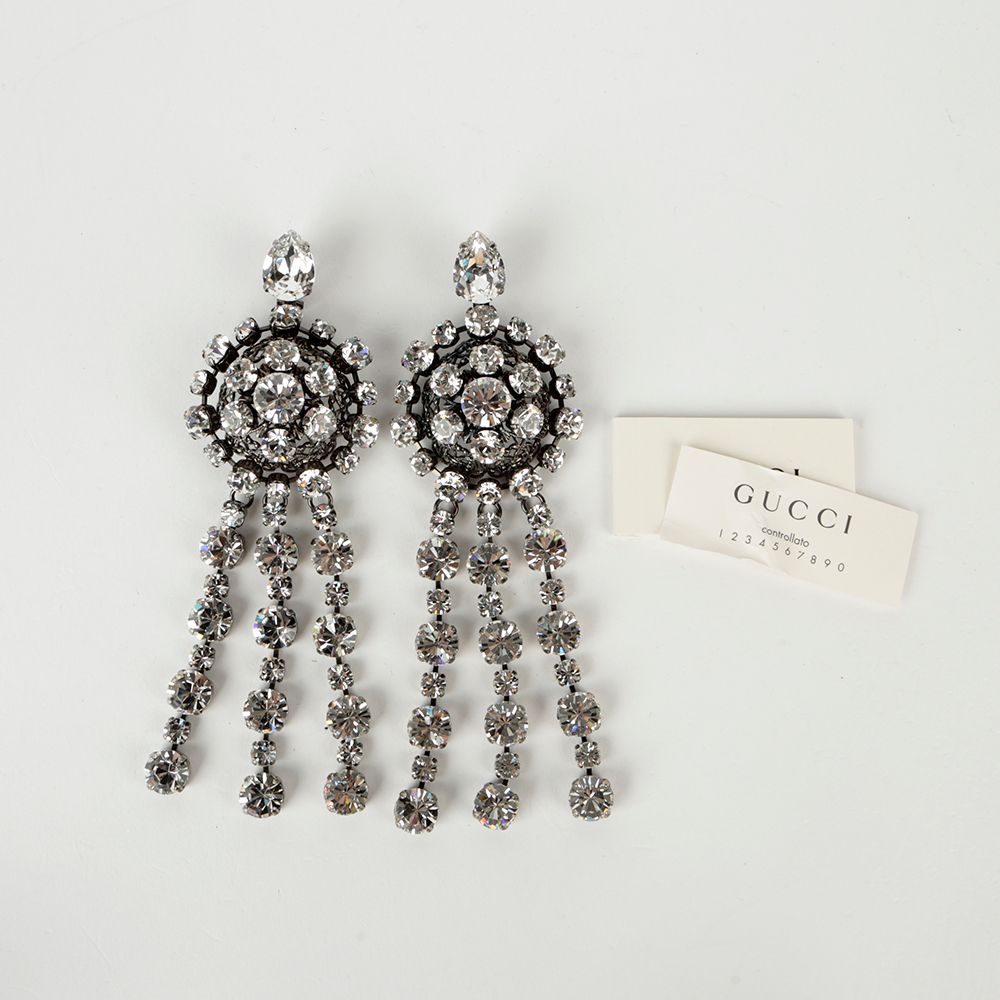 Gucci Crystal Embellished Earring 538494 98663540