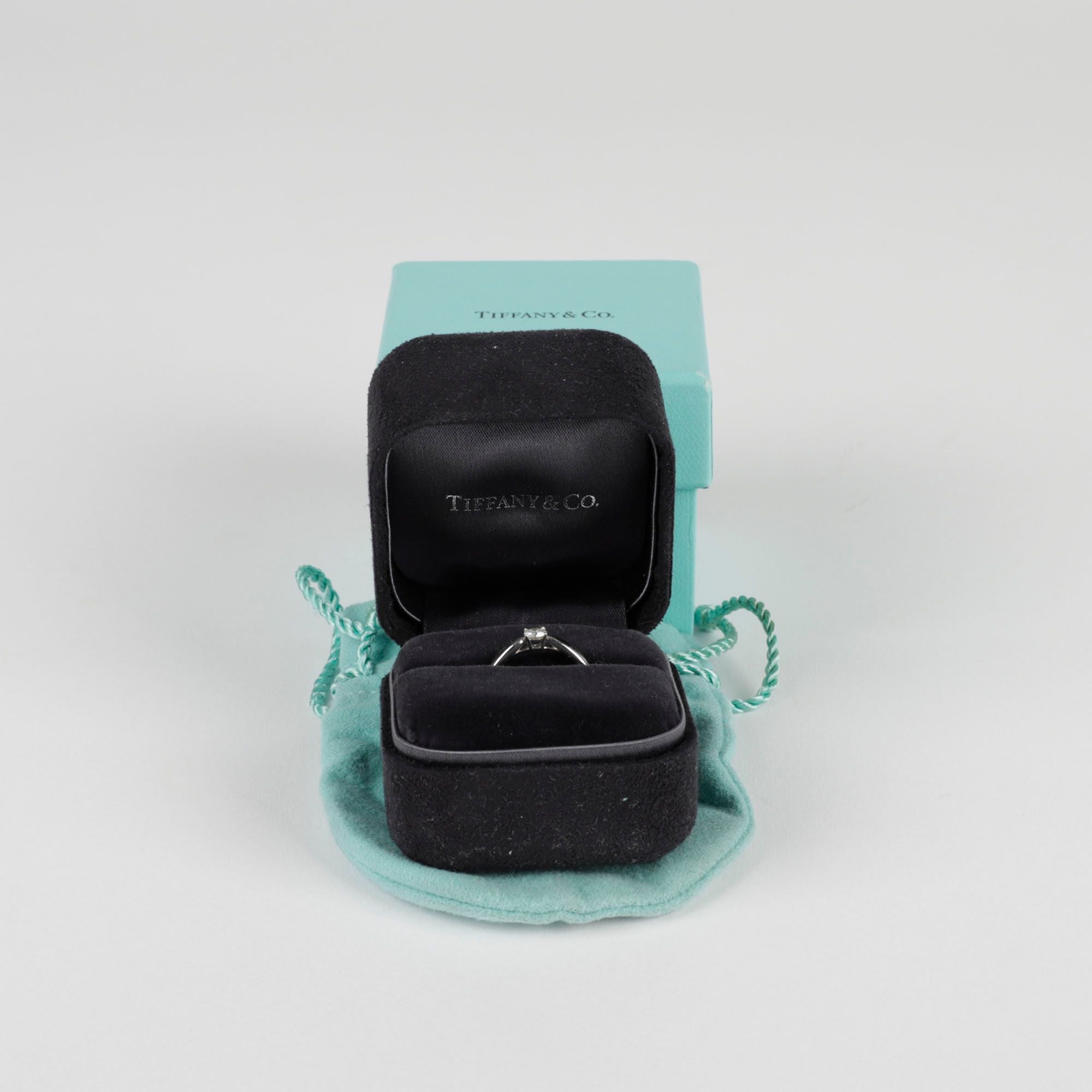 Tiffany & Co Platinum Harmony Ring with 0.20ct Diamond Size 10 71594152