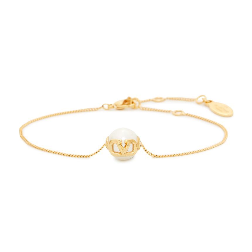 Valentino V Logo Signature Women's Chain Bracelet J0W82DHC 0O3 102152753