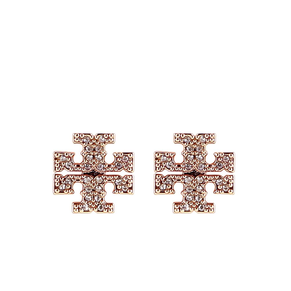Tory Burch Kira Pave Stud Earrings 24FW (53423 696) 94631264
