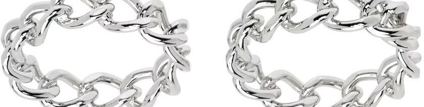Dries Van Noten TWOSSET Chain Ring Silver 242018240061952 119024399
