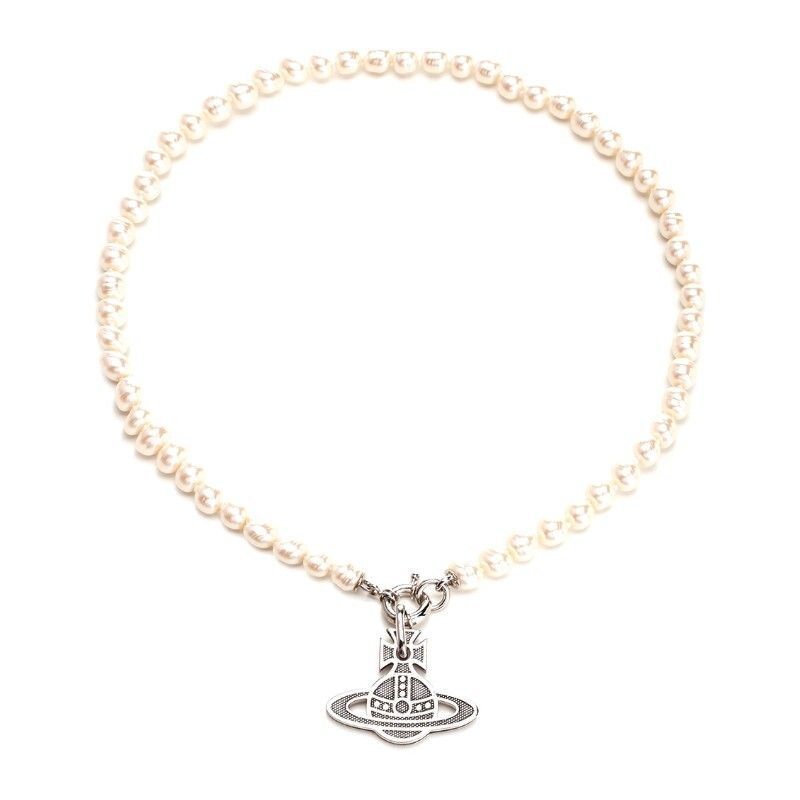 Vivienne Westwood Hilaria Pearl Necklace Unisex 6301010X P235 63182777