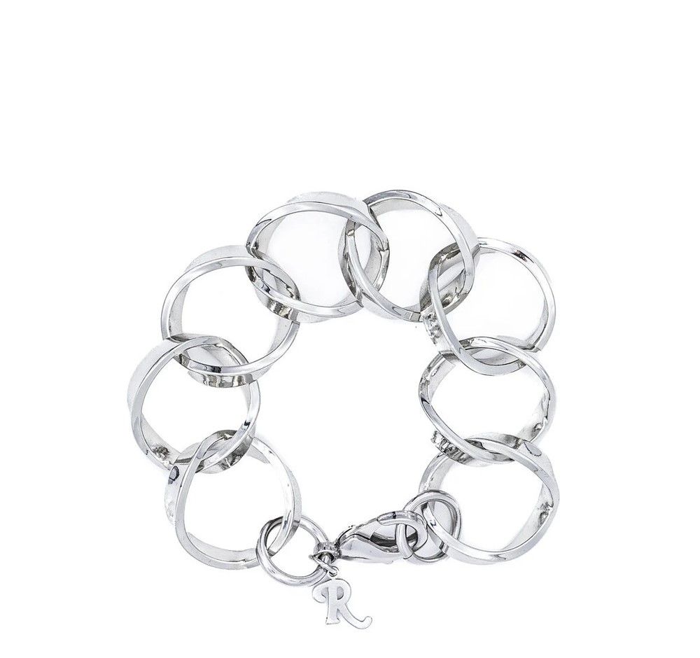 Raf Simons Linked Rings Chain Bracelet 33015298