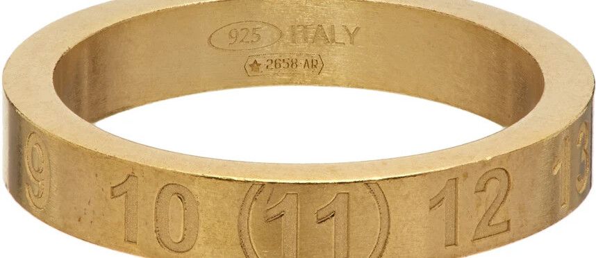 Maison Margiela Numbers Ring 950 SM1UQ0040 S12895 950 29963407