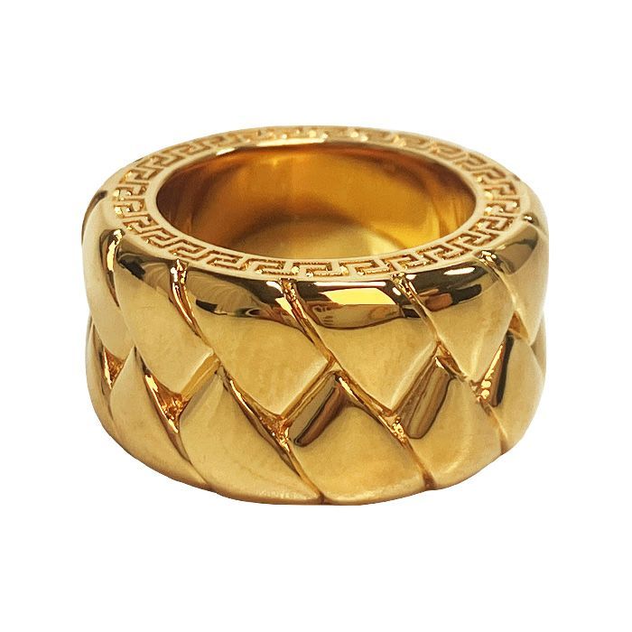 Versace Bind Braided Ring 1017127 1A00620 3J000 121705505