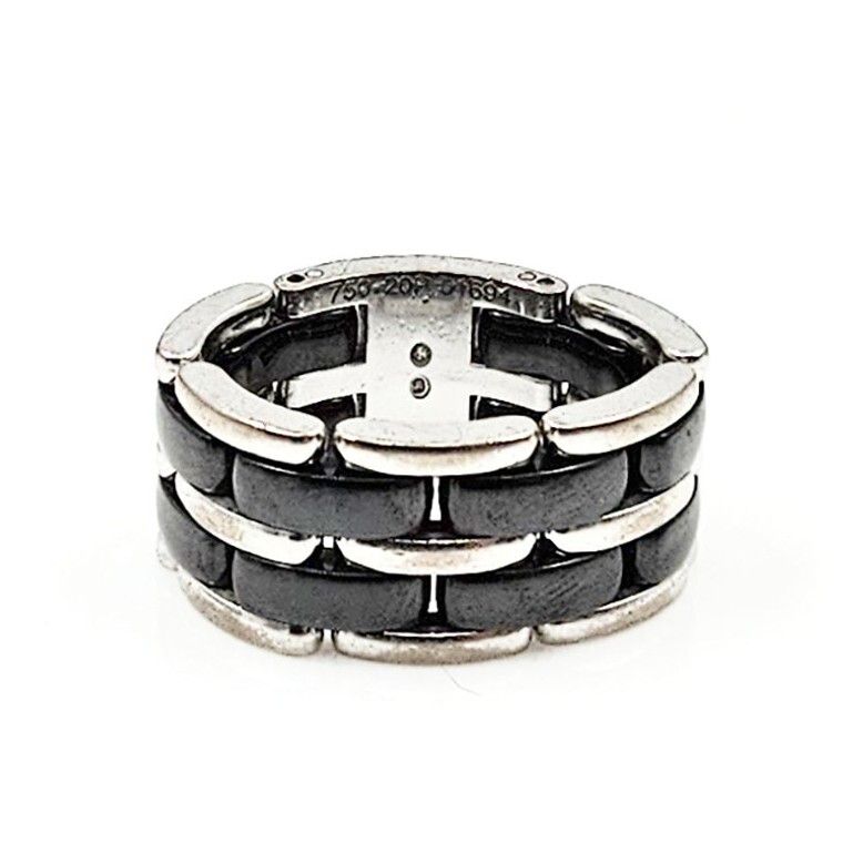 CHANEL Ultra Ceramic Ring 41624043 77415285