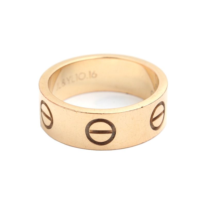 Cartier 750 Yellow Gold Love Ring 6 64940961