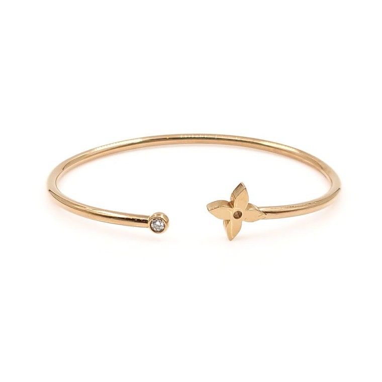 Louis Vuitton Eden Blossom Twist Diamond Bracelet 1p 60523013 51228783