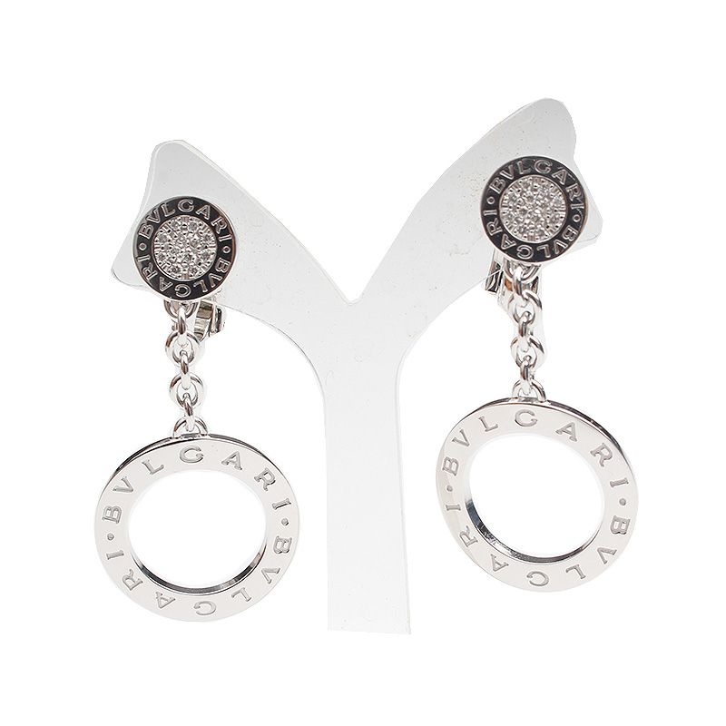 BVLGARI Bulgari Diamond White Gold 18k Earrings 125116757